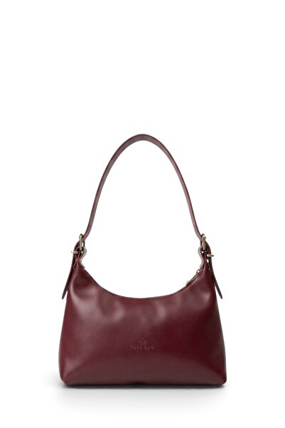 Sanita elisa retro omuz çantası bordo