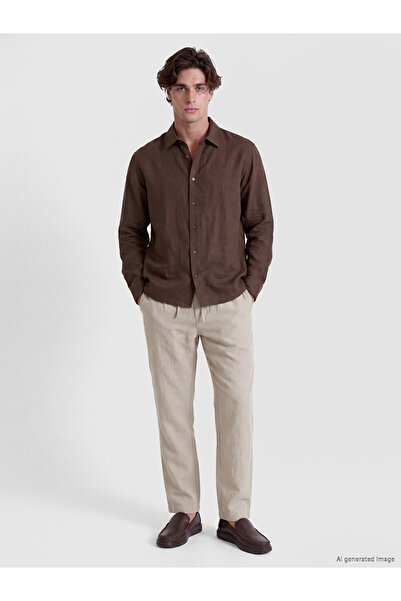 LC Waikiki Timeless Clothing & Timeless Choices Standard Fit Dobby Men's Trou...