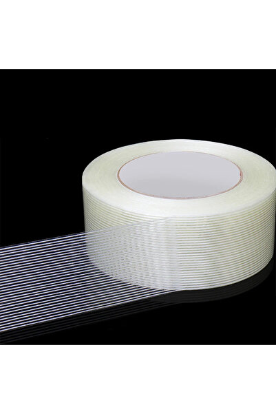 Choice1 50mm 50m Fiber Tape 50M Striped Fiber Tape Lithium Battery Pack Insul...