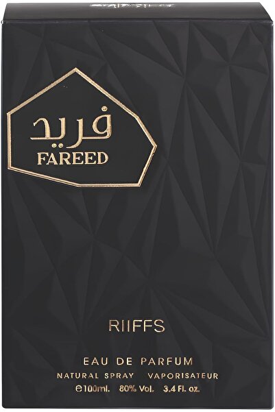 Riiffs Fareed Eau de Parfum for Men, 100 ml
