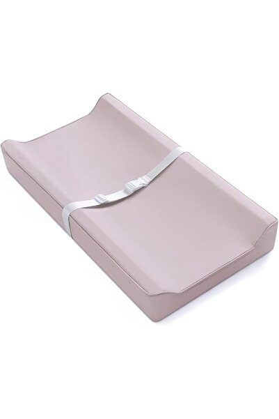 OASISGALORE Vegan Leather Baby Changing Pad with Waterproof & Wipe-Clean PU C...