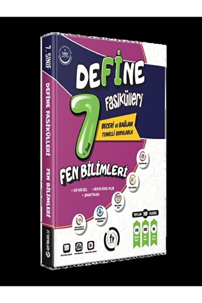 Fi Yayınları 7.SINIF DEFİNE FEN BİLİMLERİ FASİKÜL - 2027 MAARİF MODEL BECERİ ...