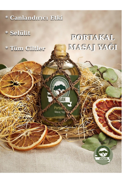 Selülitler İçin Portakal Masaj Yağı