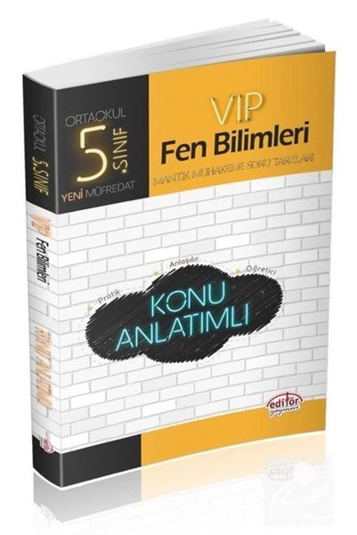 Editör Yayınevi Ortaokul 5. Sınıf Fen Bilimleri Konu Anlatımlı