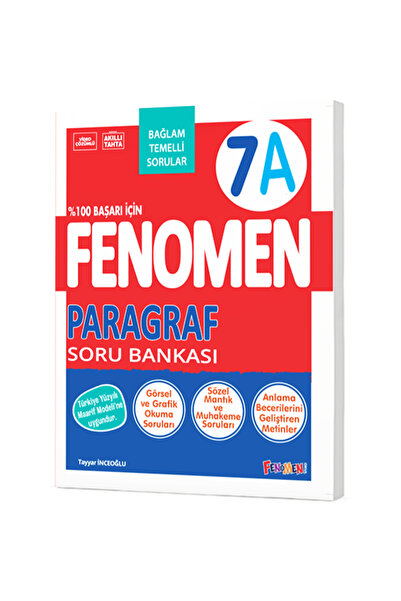 Fenomen Yayıncılık FENOMEN 7 PARAGRAF (A) SORU BANKASI