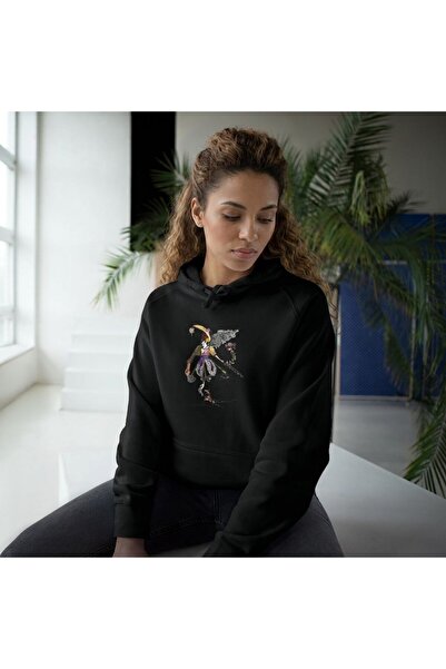 Anime Gölge Savaşçısı Kapüşonlu Sweatshirt