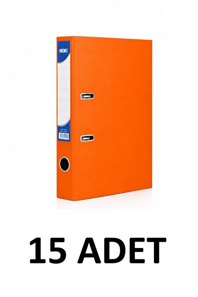 Noki 15 Pieces Narrow Plastic Folder A4 Folder