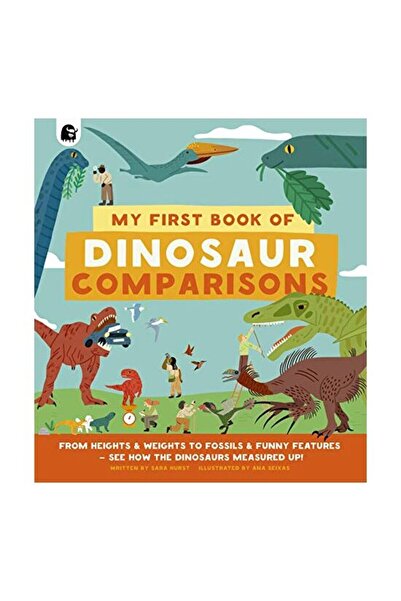 happy yak Prima mea carte de comparații cu dinozauri