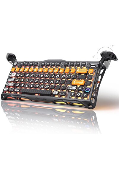 Gravastar Mercury K1 Pro 75% Wireless Mechanical Gaming Keyboard - CyberFlare