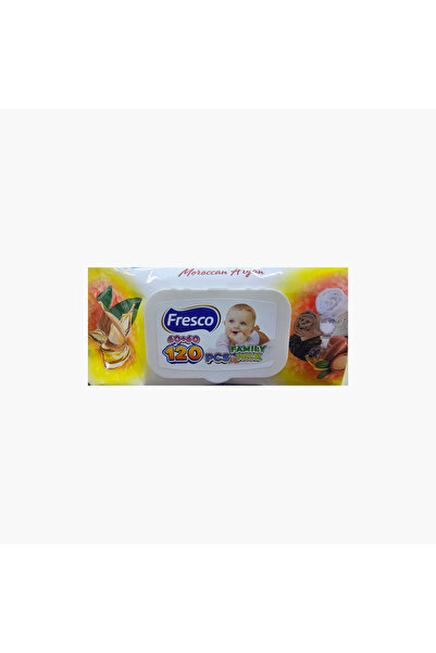 FRESCO 120-Piece Moroccan Argan Wet Wipes