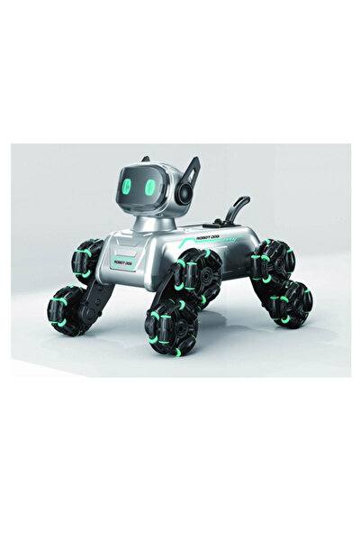 EN SİGA Jest Kontrollü Akıllı Robot Köpek Sesli Komutlu Sis Efektli RGB Işıkl...