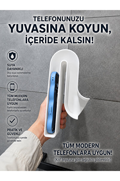 Print Zone Shower Cabin Compatible Sound Amplifier Phone Holder - Waterproof ...