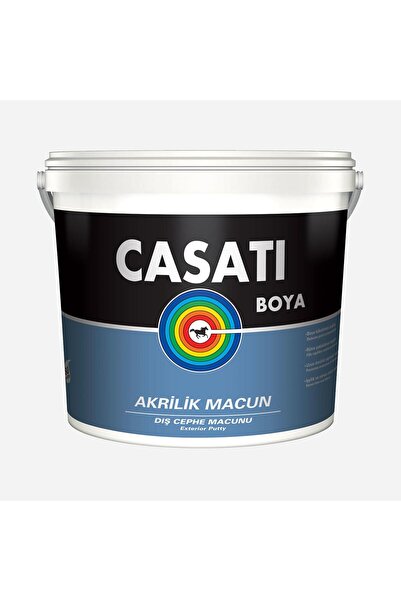 Casati Akrilik Macun 25 Kg Dış Cephe ve Yüzey Düzeltme Macunu