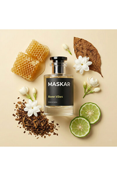 MASKAR PERFUME MASKAR Rome Vibes Erkek Parfümü – Kışlık Aromatik/Baharatlı, E...