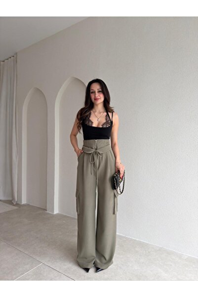 Mooi Butik EVERTON Özel Tasarım Pantolon 9001 - Haki