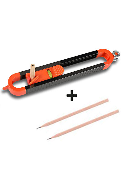 Choice Black with 2 pencils New Contour Gauge Scribe Tool Precise Profile Too...