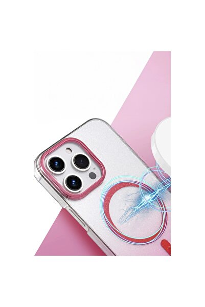 Practials İphone 16 Pro Max Glossy Magsafe Kapak - Siyah