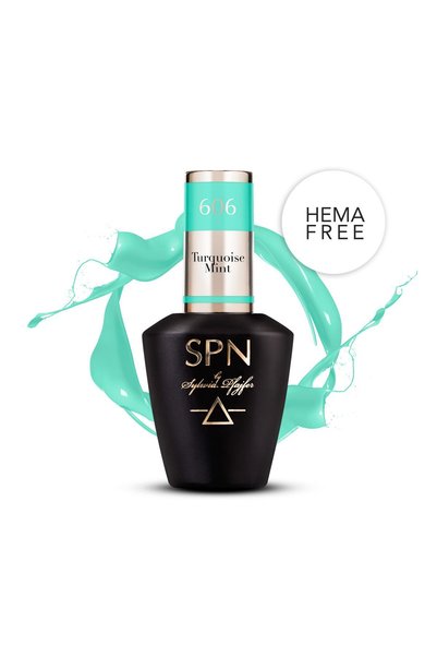 SPN 606 Turcoaz Mentă UV LaQ 8ml