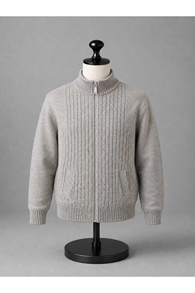 Castello 👦 🧥   Cardigan tricotat cu fermoar pentru băieți ✨ 🧶 ⭐   Un eleme...