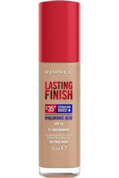 Rimmel كريم أساس يدوم طوال اليوم لمدة 35 ساعة بلون العاج الطبيعي 103