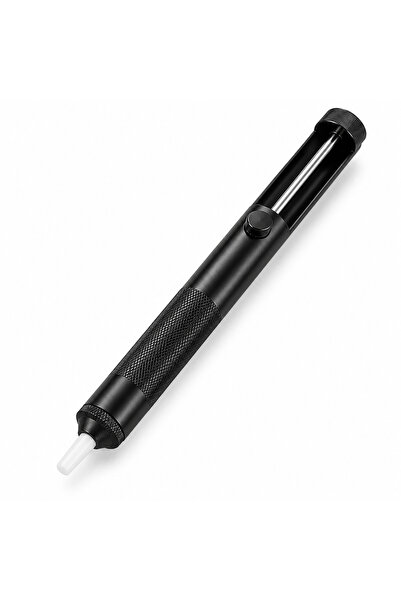 PİYATECH 19 cm Metal Lehim Pompası – Güçlü Vakumlu Lehim Sökme Aparatı