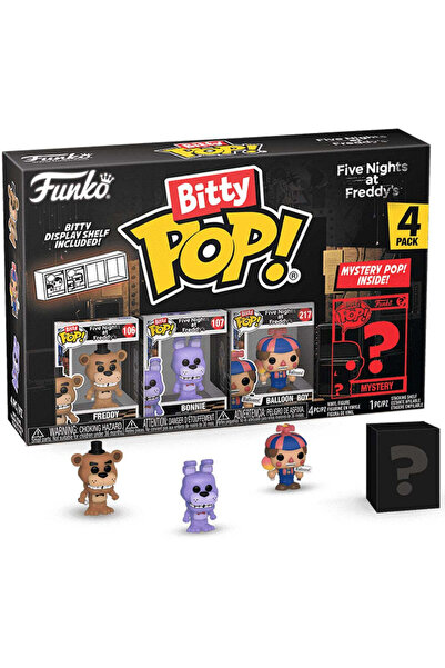 Funko بيتي بوب! ألعاب: فايف نايتس آت فريديز - فريدي 4PK