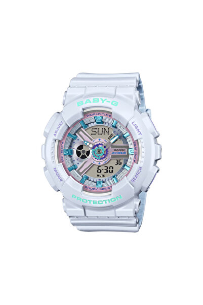 Casio Women's Analog Digital White Dial Watch - BA-110MC-7ADR