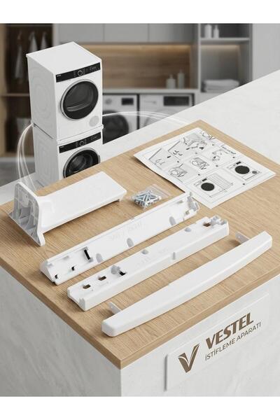 Vestel Orjinal Kurutma+Çamaşır Makinesi Birleştirme Aparatı