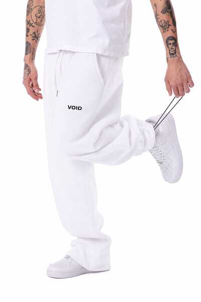 EDİZER COLLECTİON VOİD Pantaloni de trening unisex, largi, cu talie ajustabilă