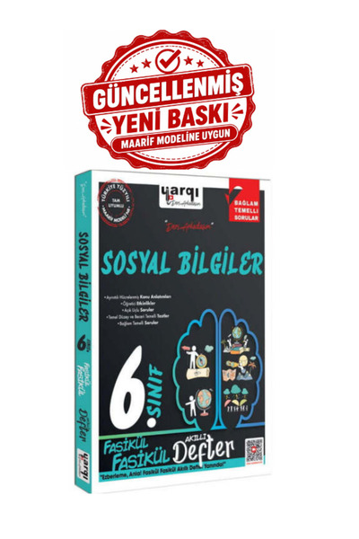 Yargı Yayınları Yargı Ders Arkadaşım 6.Sınıf Sosyal Bilgileri Fasikül Fasikül...
