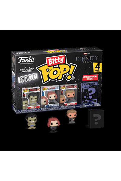 Funko بيتي بوب! مارفل: المنتقمون - هالك 4PK