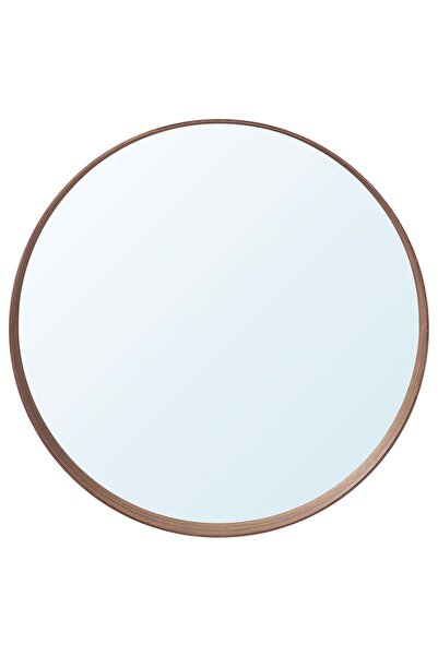 IKEA Modern Siyah Yuvarlak Duvar Aynası 80 cm cm - Duvar/Salon Dekoratif