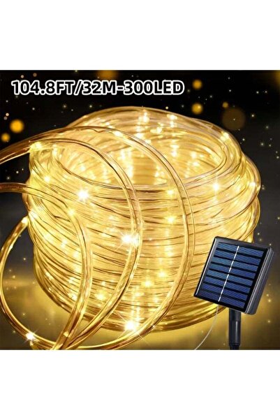 Generic Solar Powered LED Rope or Pipe Lights, LED Waterproof Outdoor Fairy L...