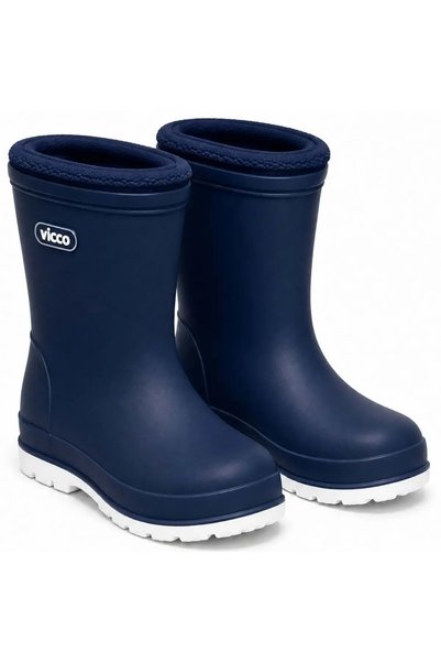 Vicco İçi Kürklü Su Geçirmez Kız-Erkek Unisex Yağmur-Kar Çizmesi