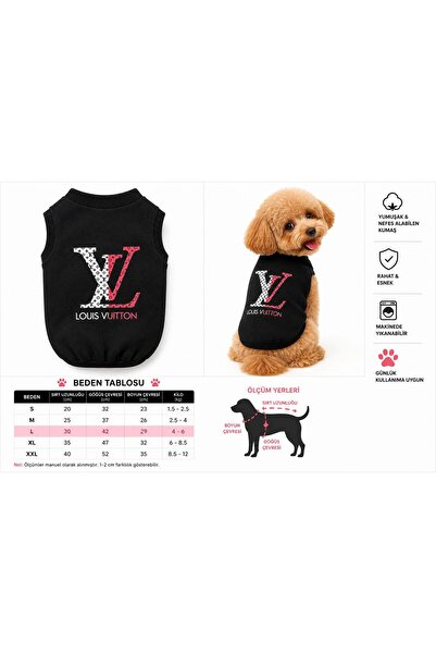 LOUIS % 100 PAMUK KÖPEK KIYAFETİ