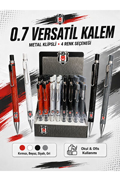 kruxon Football fan 0.7 tip pen red white black gray color option