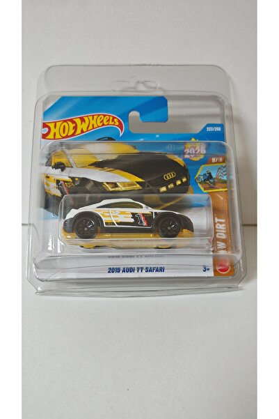 HOT WHEELS Hw Dirt Series - 2019 Audi Tt Safari Model Car (with Protection Ca...