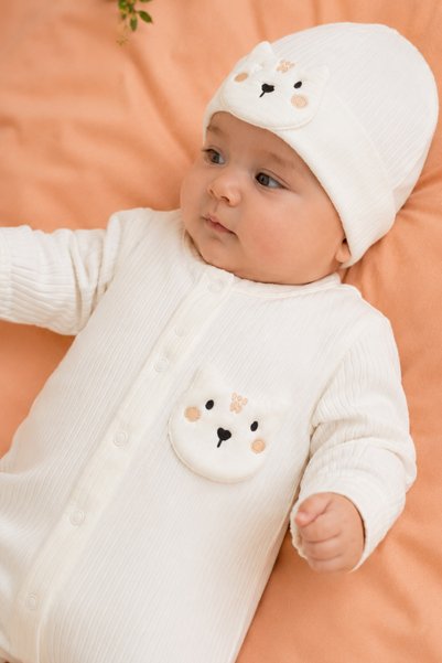 Rocha Baby Cat Detailed 2-Piece Baby Set