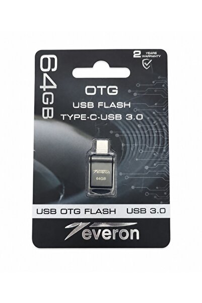 Pmr 64Gb Type-C and USB 3.0 Double-Sided Metal Otg Flash Memory Compatible wi...