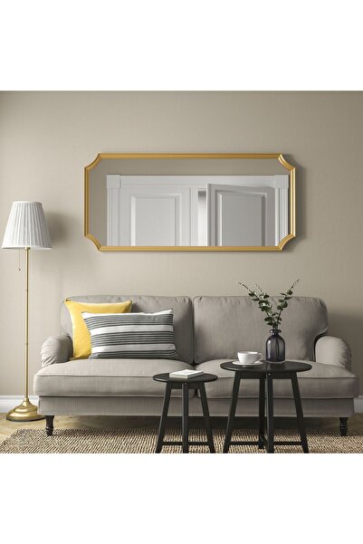 IKEA Modern Altın Boy Aynası 73x158 cm - Duvar/Salon Dekoratif