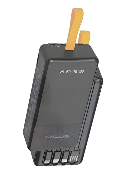 calus بنك طاقة P-360 بسعة 31500 مللي أمبير، قوة شحن 22.5 واط، 4 كابلات مدمجة،...