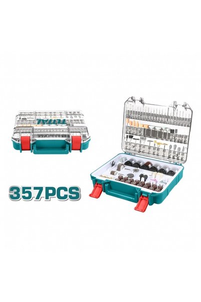 TOTAL Set 357 piese pentru mini polizor,