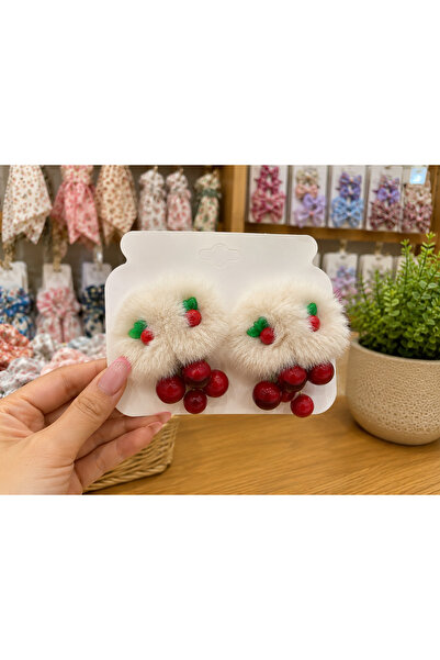 Kokoş Plush Cherry Buckle