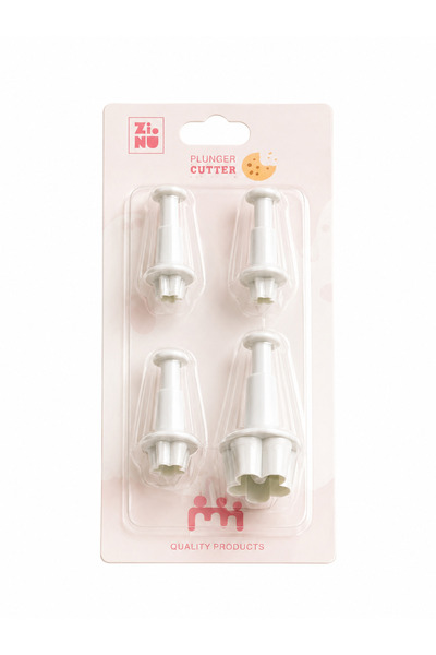 pratikpastacılık 4-Piece Cookie Set Sugar Paste-Cookie-Ceramic Cookie Printin...