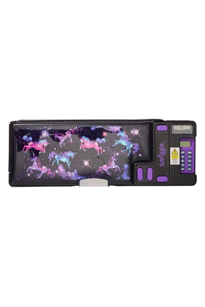 SMIGGLE Wonder World Kalemlik Siyah – Çok Bölmeli-Siyah