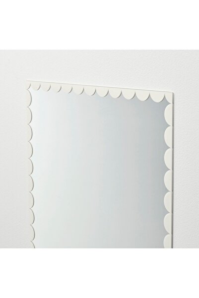 IKEA Modern Beyaz Duvar Aynası 30x40 cm - Duvar/Salon Dekoratif