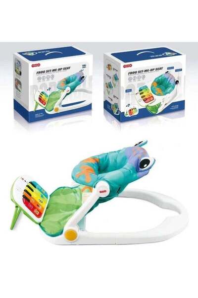 Tiibaby 68165 Frog Sit-Me-Up Seat with Electronic Piano