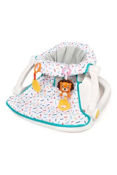 Tiibaby 68176 Baby Floor Seat With Musical Rattles