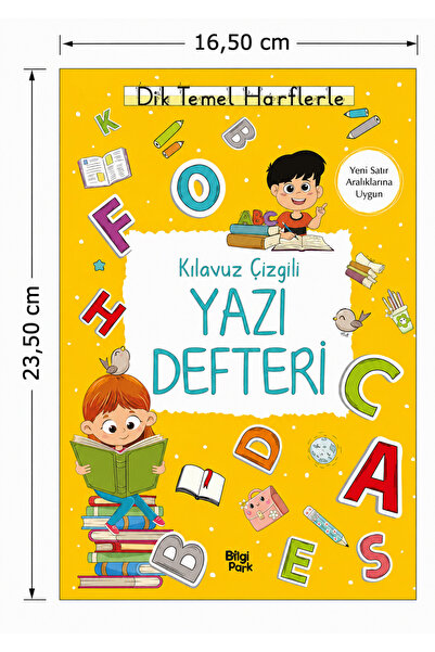 Bilgi Park Kılavuz Çizgili Yazı Defteri (Küçük Boy)