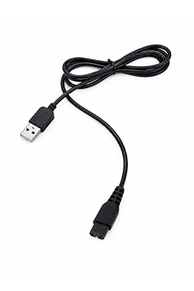 MVLH Tıraş Makineleri Uyumlu 1 Metre USB Güç Kablosu Pratik Kullanım Güç Akta...